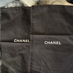 CHANEL Black Dust Covers